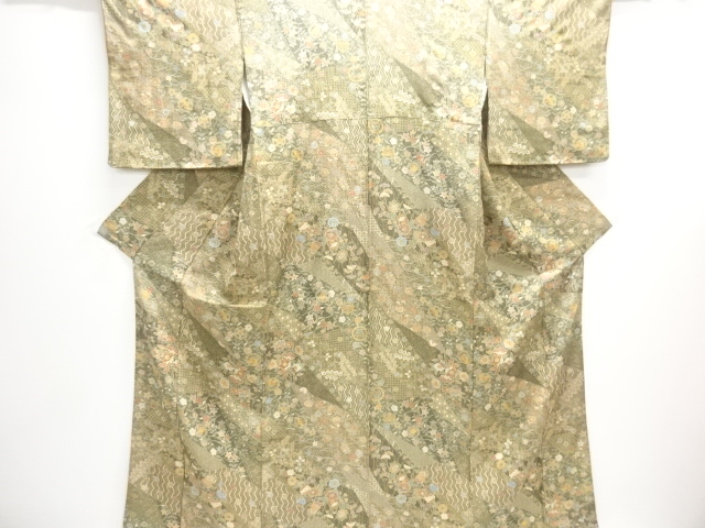 Japanese Kimono / Komon Silk